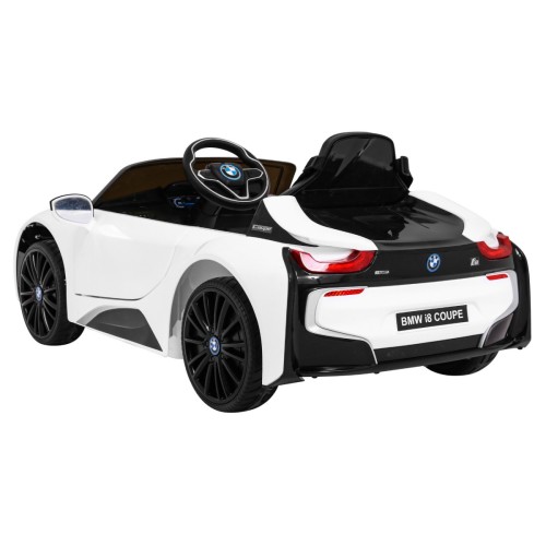 BMW I8 Lift Auto na akumulator Biały + Pilot