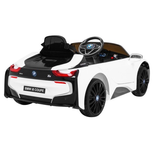 BMW I8 Lift Auto na akumulator Biały + Pilot
