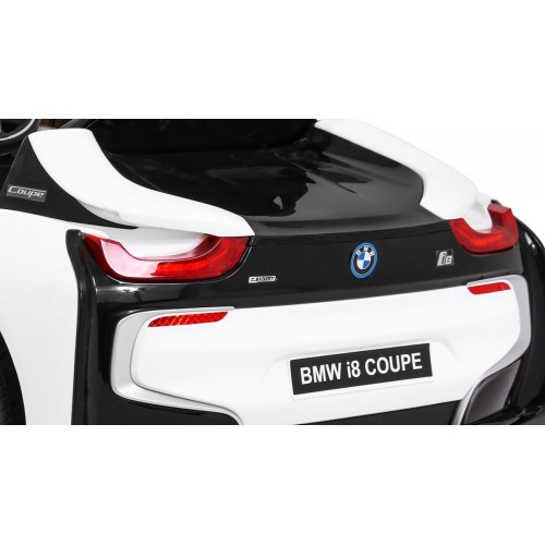 BMW I8 Lift Auto na akumulator Biały + Pilot