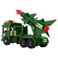 Military toy car with a rocket launcher Sounds