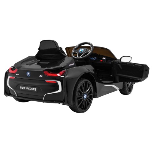 BMW I8 Lift Auto na akumulator Czarny + Pilot