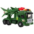 Military toy car with a rocket launcher Sounds