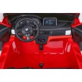 BMW X6M XXL dla 2 dzieci Czerwony SUV + Pilot + Ekoskóra