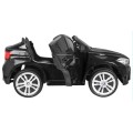 BMW X6M XXL dla 2 dzieci Lakier Czarny SUV + Pilot + Ekoskóra