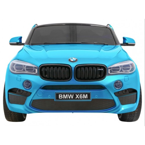 SUV BMW X6M XXL dla 2 dzieci Lakier Niebieski + Pilot