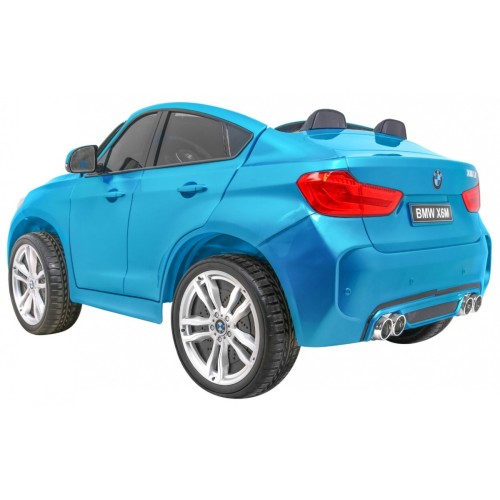 SUV BMW X6M XXL dla 2 dzieci Lakier Niebieski + Pilot