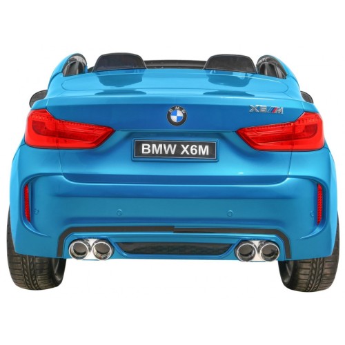 SUV BMW X6M XXL dla 2 dzieci Lakier Niebieski + Pilot
