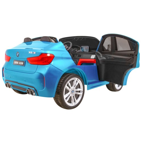 SUV BMW X6M XXL dla 2 dzieci Lakier Niebieski + Pilot