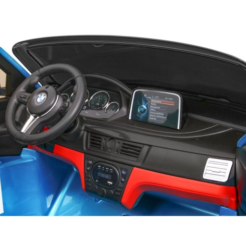 SUV BMW X6M XXL dla 2 dzieci Lakier Niebieski + Pilot