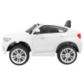 BMW X6M Elektryczne Autko dla dzieci, Biały SUV + Pilot