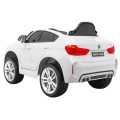 BMW X6M Elektryczne Autko dla dzieci, Biały SUV + Pilot