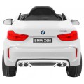 BMW X6M Elektryczne Autko dla dzieci Biały + Pilot + EVA + Wolny Start + Panel audio + LED