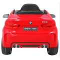 BMW X6M Elektryczne Autko dla dzieci - Czerwony SUV + Pilot