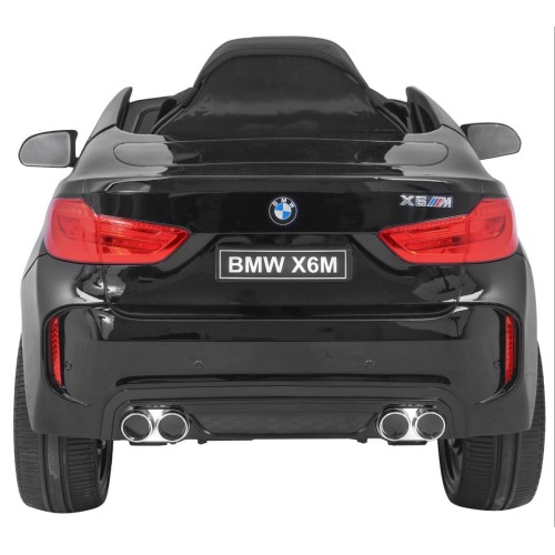 BMW X6M Elektryczne Autko dla dzieci - Czarny SUV + Pilot
