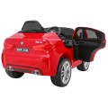 BMW X6M Elektryczne Autko dla dzieci, Czerwony SUV + Pilot