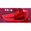BMW X6M Elektryczne Autko dla dzieci, Czerwony SUV + Pilot