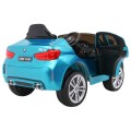 BMW X6M Elektryczne Autko, SUV dla dzieci Lakier Niebieski + Pilot