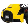 Gokart na akumulator Bolid XR-1 dla dzieci Żółty + Regulowana kierownica + Profilowane siedzenie