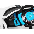 Bugatti Divo Autko na akumulator dla dzieci Biały + Pilot + EVA + Wolny Start + LED MP3