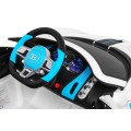 Bugatti Divo Autko na akumulator dla dzieci Biały + Pilot + EVA + Wolny Start + LED MP3