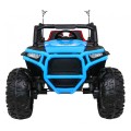 Buggy Racer dla dzieci Niebieski + Napęd 4x4 + Pilot + Wolny Start + Bagażnik + EVA + LED MP3