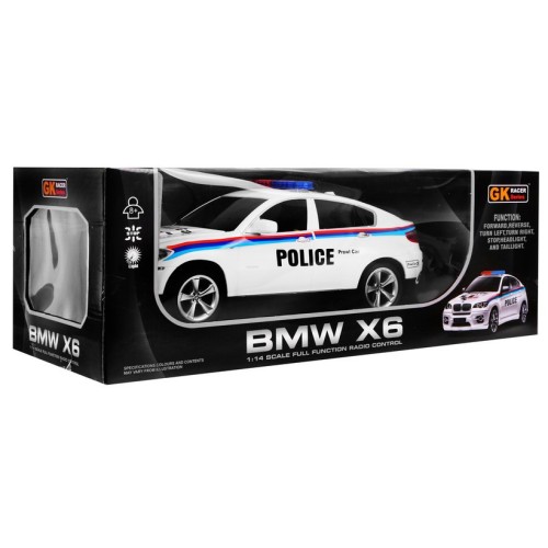 Auto 1 14 R C Licencjonowany Radiowóz Bmw X6 Policja