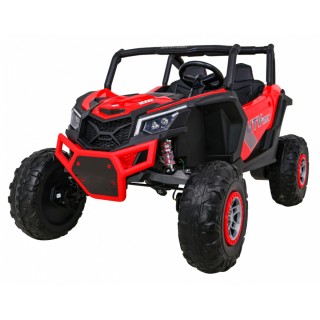Buggy UTV-MX na akumulator dla dzieci Czerwony + Napęd 4x4 + Pilot + Audio LED + Schowek + EVA + Wolny Start