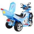 Motorek F928 na akumulator dla dzieci Niebieski + Kufer + Światła + Klakson + Melodie