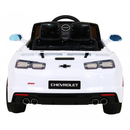Chevrolet Camaro 2SS na akumulator Biały + Pilot + Koła EVA + Wolny Start + Dźwięki Światła