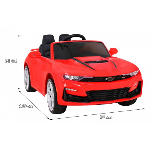 Chevrolet Camaro 2SS na akumulator Czerwony + Pilot