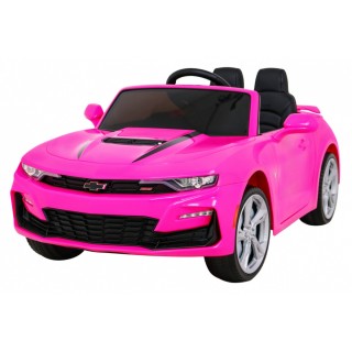 Chevrolet Camaro 2SS na akumulator Różowy + Pilot + Koła EVA + Wolny Start + Dźwięki Światła