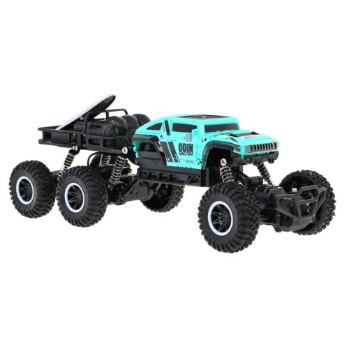 R C Car 1:18 Crawler 6x6 2 4G Blue