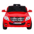 Autko City Rider dla dzieci Czerwony + Pilot + Regulacja kierownicy + Wolny Start + MP3 USB + LED