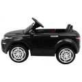 Autko Rapid Racer elektryczne dla dzieci, Czarny SUV + Pilot