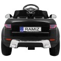 Autko Rapid Racer elektryczne dla dzieci, Czarny SUV + Pilot
