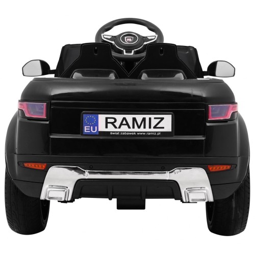 Autko Rapid Racer elektryczne dla dzieci, Czarny SUV + Pilot