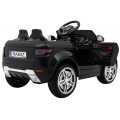 Autko Rapid Racer elektryczne dla dzieci, Czarny SUV + Pilot
