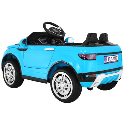 Autko Rapid Racer elektryczne dla dzieci - Niebieski SUV + Pilot