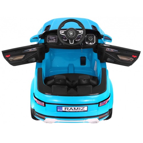 Autko Rapid Racer elektryczne dla dzieci - Niebieski SUV + Pilot