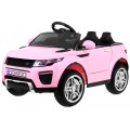 Autko Rapid Racer elektryczne dla dzieci Różowy SUV + Pilot