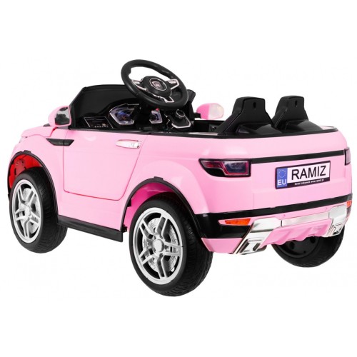 Autko Rapid Racer elektryczne dla dzieci Różowy SUV + Pilot