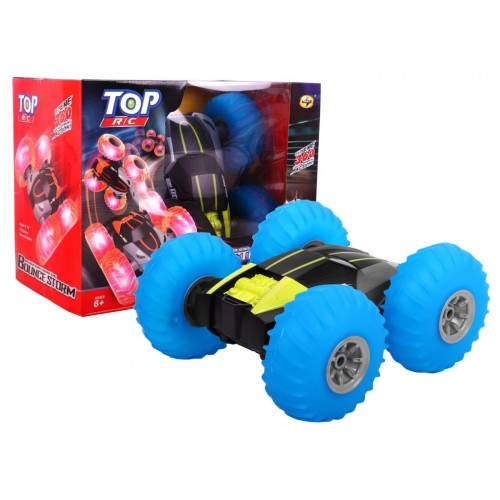 Auto R C Dwustronne Zielono-Czerwone