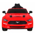 Autko Ford Mustang GT na akumulator dla dzieci Czerwony