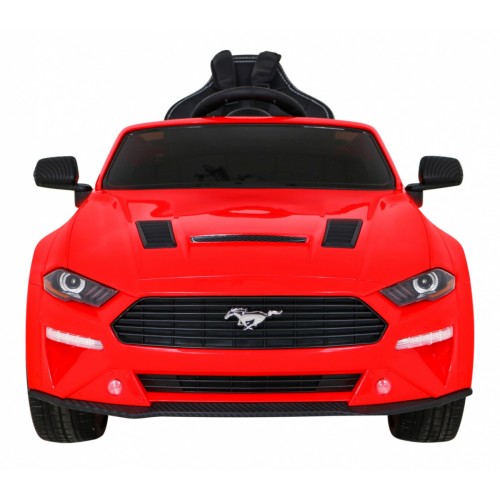 Autko Ford Mustang GT na akumulator dla dzieci Czerwony
