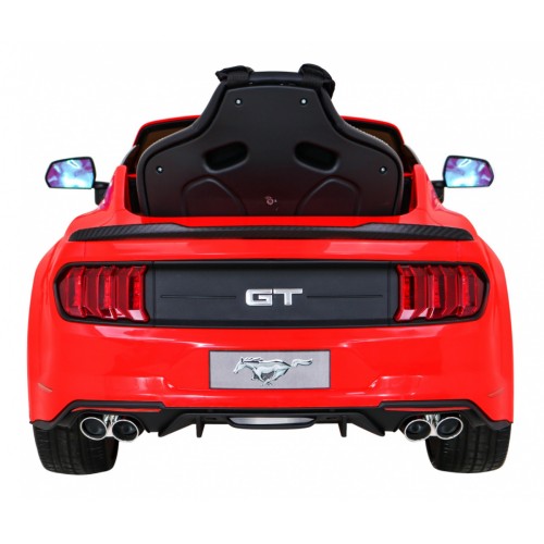 Autko Ford Mustang GT na akumulator dla dzieci Czerwony