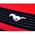 Autko Ford Mustang GT na akumulator dla dzieci Czerwony