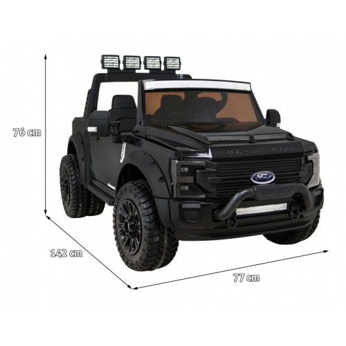 Pojazd Ford Super Duty Czarny Pickup