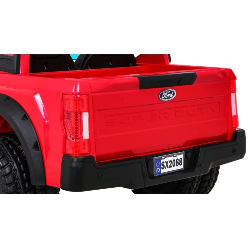 Pojazd Ford Super Duty Czerwony Pickup