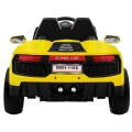 Autko Future na akumulator dla dzieci Żółty + Pilot + Wolny Start + MP3 USB + LED