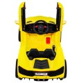 Autko Future na akumulator dla dzieci Żółty + Pilot + Wolny Start + MP3 USB + LED